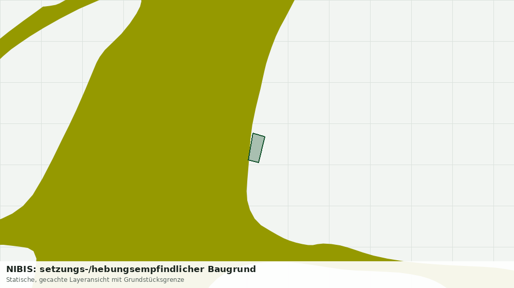 Statische Kartenansicht: NIBIS: setzungs-/hebungsempfindlicher Baugrund