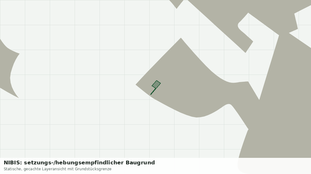Statische Kartenansicht: NIBIS: setzungs-/hebungsempfindlicher Baugrund