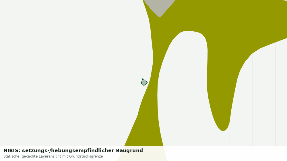 Statische Kartenansicht: NIBIS: setzungs-/hebungsempfindlicher Baugrund