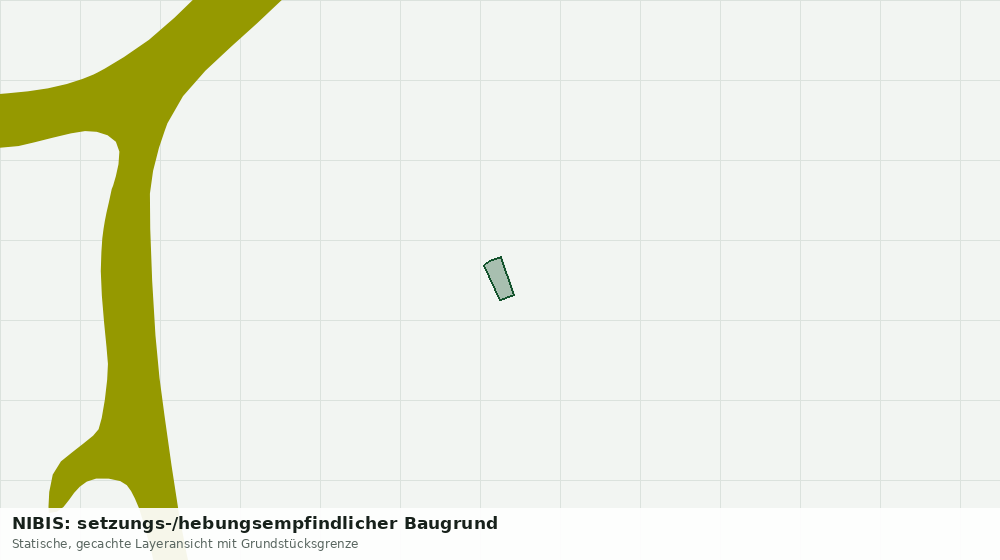 Statische Kartenansicht: NIBIS: setzungs-/hebungsempfindlicher Baugrund