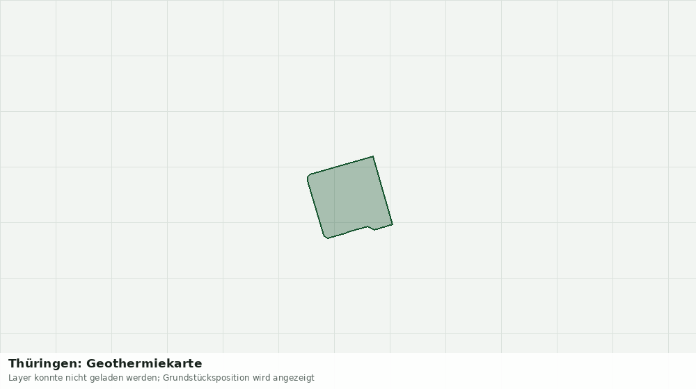 Statische Kartenansicht: Thüringen: Geothermiekarte