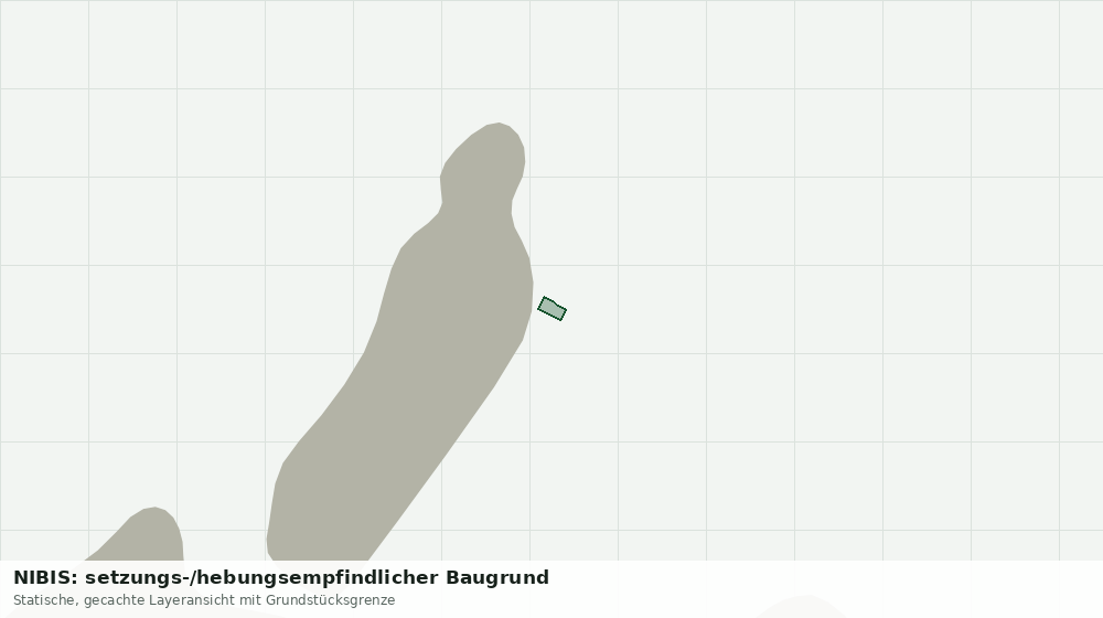 Statische Kartenansicht: NIBIS: setzungs-/hebungsempfindlicher Baugrund