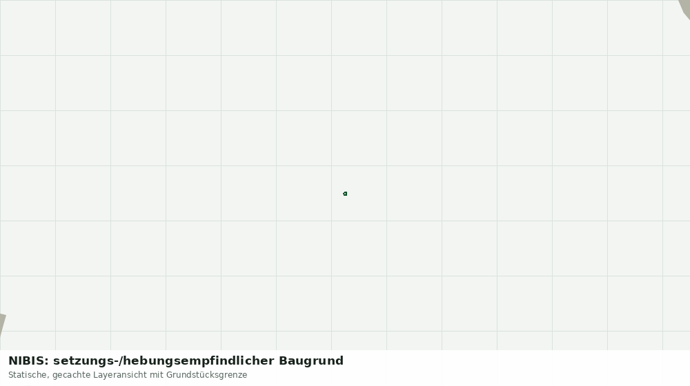 Statische Kartenansicht: NIBIS: setzungs-/hebungsempfindlicher Baugrund