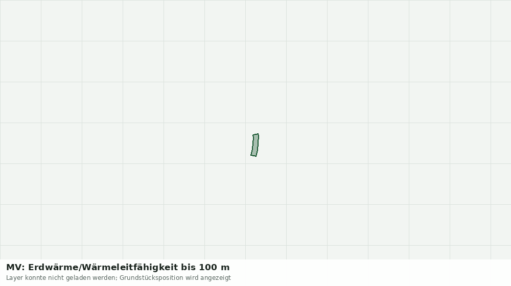 Statische Kartenansicht: MV: Erdwärme/Wärmeleitfähigkeit bis 100 m