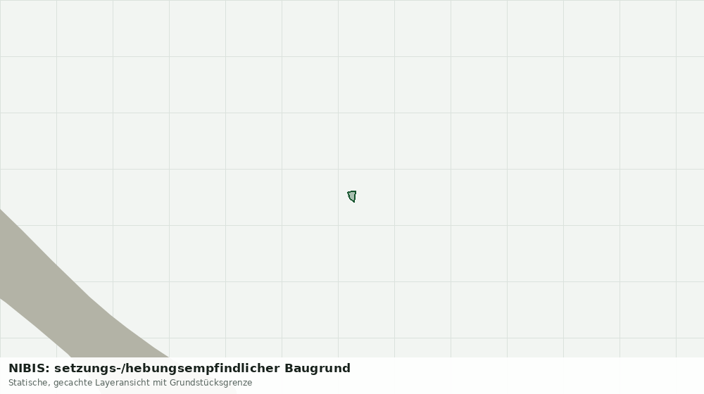Statische Kartenansicht: NIBIS: setzungs-/hebungsempfindlicher Baugrund