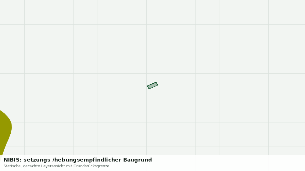 Statische Kartenansicht: NIBIS: setzungs-/hebungsempfindlicher Baugrund