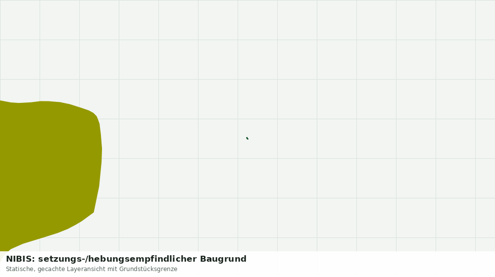 Statische Kartenansicht: NIBIS: setzungs-/hebungsempfindlicher Baugrund