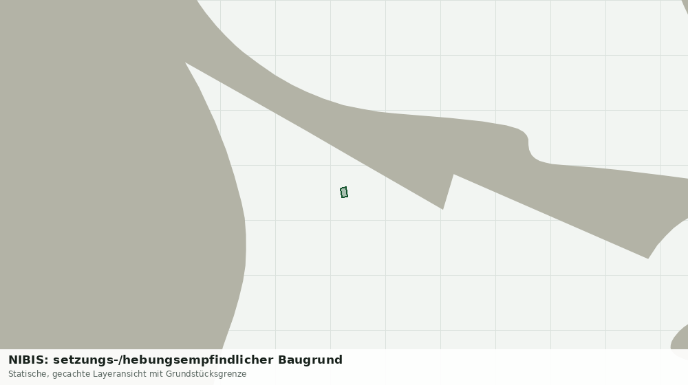 Statische Kartenansicht: NIBIS: setzungs-/hebungsempfindlicher Baugrund