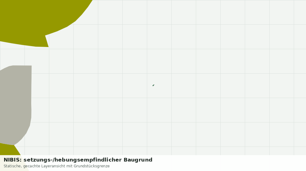 Statische Kartenansicht: NIBIS: setzungs-/hebungsempfindlicher Baugrund