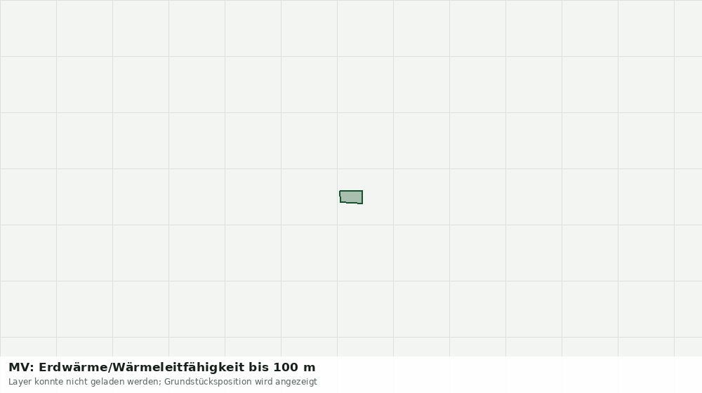 Statische Kartenansicht: MV: Erdwärme/Wärmeleitfähigkeit bis 100 m