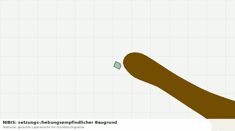 Statische Kartenansicht: NIBIS: setzungs-/hebungsempfindlicher Baugrund