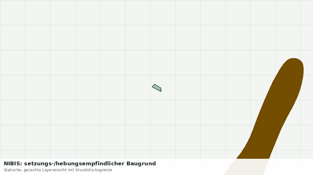 Statische Kartenansicht: NIBIS: setzungs-/hebungsempfindlicher Baugrund
