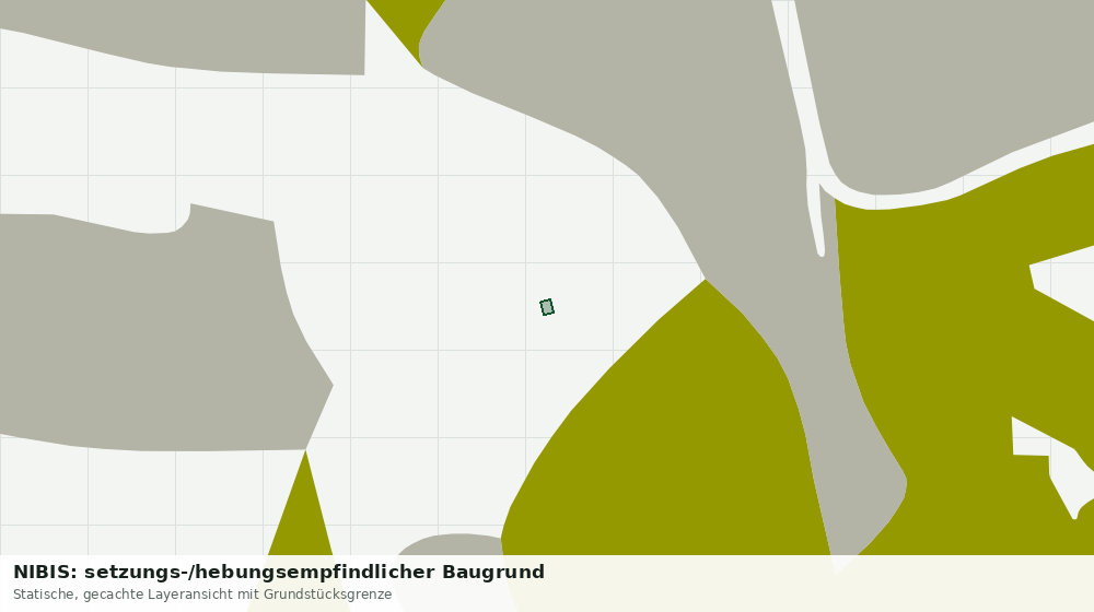 Statische Kartenansicht: NIBIS: setzungs-/hebungsempfindlicher Baugrund