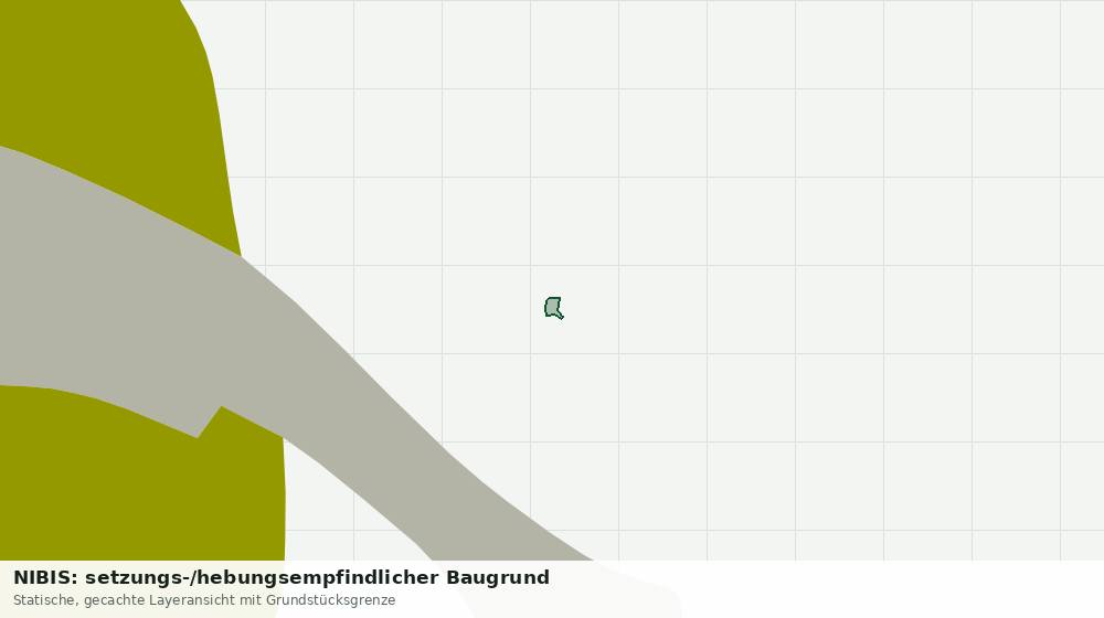 Statische Kartenansicht: NIBIS: setzungs-/hebungsempfindlicher Baugrund