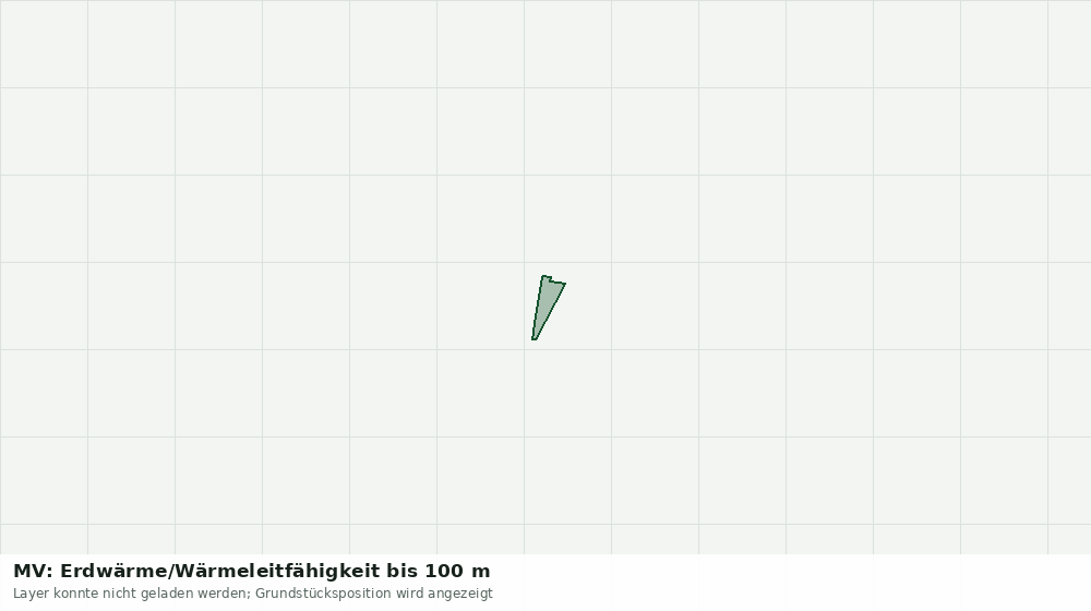 Statische Kartenansicht: MV: Erdwärme/Wärmeleitfähigkeit bis 100 m