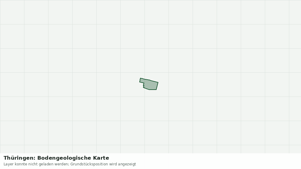 Statische Kartenansicht: Thüringen: Bodengeologische Karte