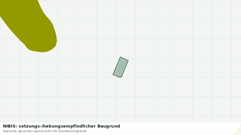 Statische Kartenansicht: NIBIS: setzungs-/hebungsempfindlicher Baugrund