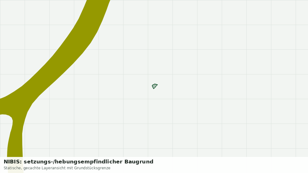 Statische Kartenansicht: NIBIS: setzungs-/hebungsempfindlicher Baugrund