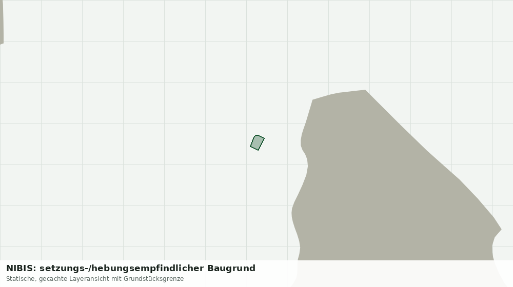 Statische Kartenansicht: NIBIS: setzungs-/hebungsempfindlicher Baugrund
