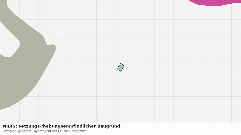 Statische Kartenansicht: NIBIS: setzungs-/hebungsempfindlicher Baugrund