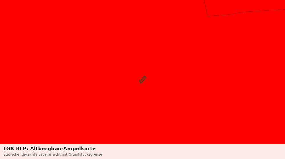 Statische Kartenansicht: LGB RLP: Altbergbau-Ampelkarte