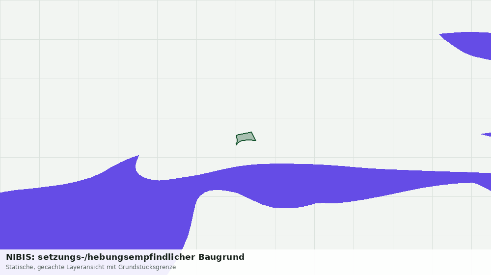 Statische Kartenansicht: NIBIS: setzungs-/hebungsempfindlicher Baugrund