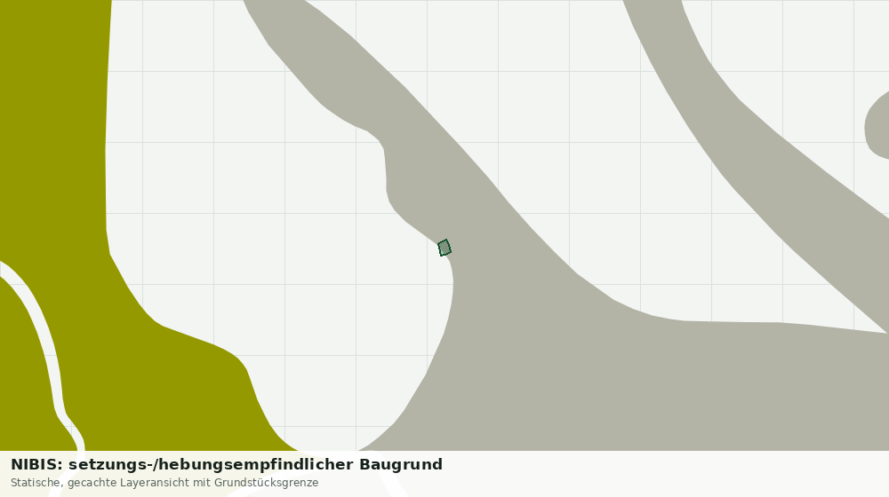 Statische Kartenansicht: NIBIS: setzungs-/hebungsempfindlicher Baugrund