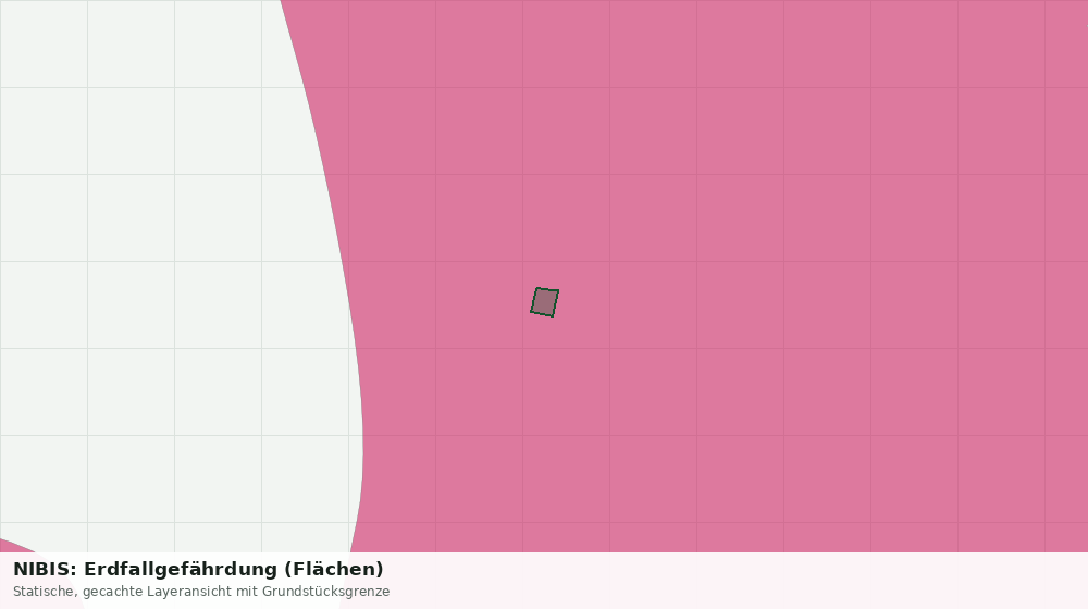 Statische Kartenansicht: NIBIS: Erdfallgefährdung (Flächen)