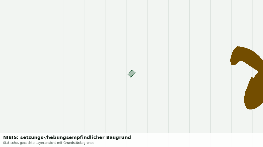 Statische Kartenansicht: NIBIS: setzungs-/hebungsempfindlicher Baugrund