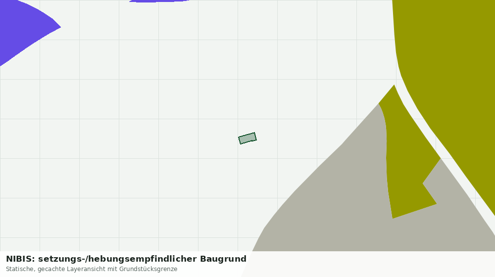 Statische Kartenansicht: NIBIS: setzungs-/hebungsempfindlicher Baugrund