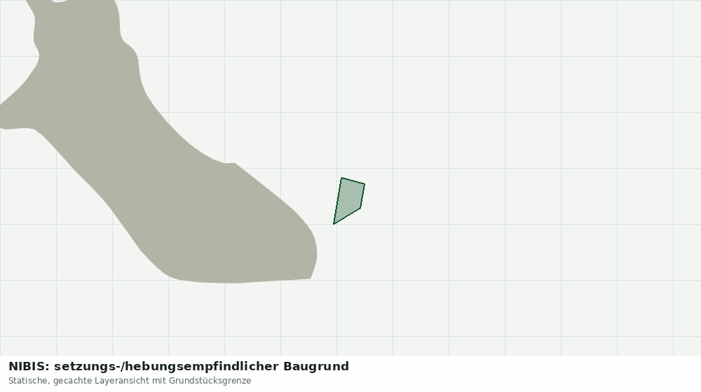 Statische Kartenansicht: NIBIS: setzungs-/hebungsempfindlicher Baugrund