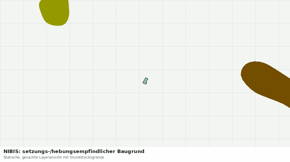 Statische Kartenansicht: NIBIS: setzungs-/hebungsempfindlicher Baugrund