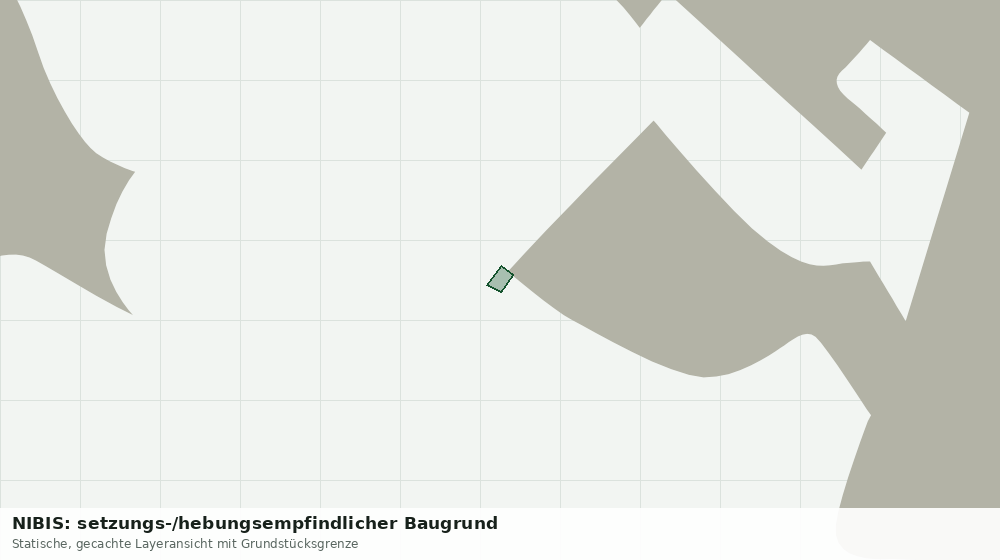 Statische Kartenansicht: NIBIS: setzungs-/hebungsempfindlicher Baugrund