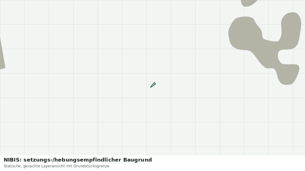 Statische Kartenansicht: NIBIS: setzungs-/hebungsempfindlicher Baugrund