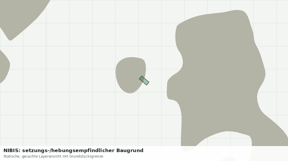 Statische Kartenansicht: NIBIS: setzungs-/hebungsempfindlicher Baugrund
