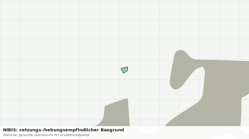 Statische Kartenansicht: NIBIS: setzungs-/hebungsempfindlicher Baugrund
