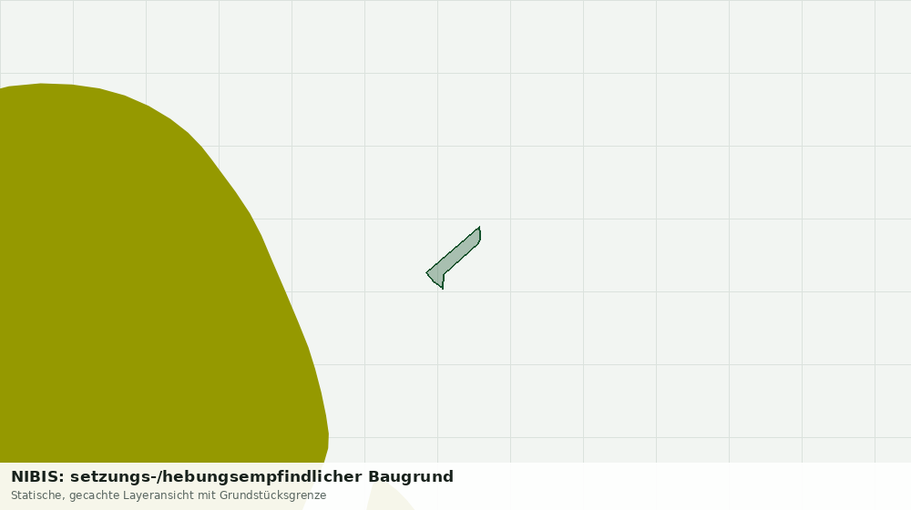 Statische Kartenansicht: NIBIS: setzungs-/hebungsempfindlicher Baugrund