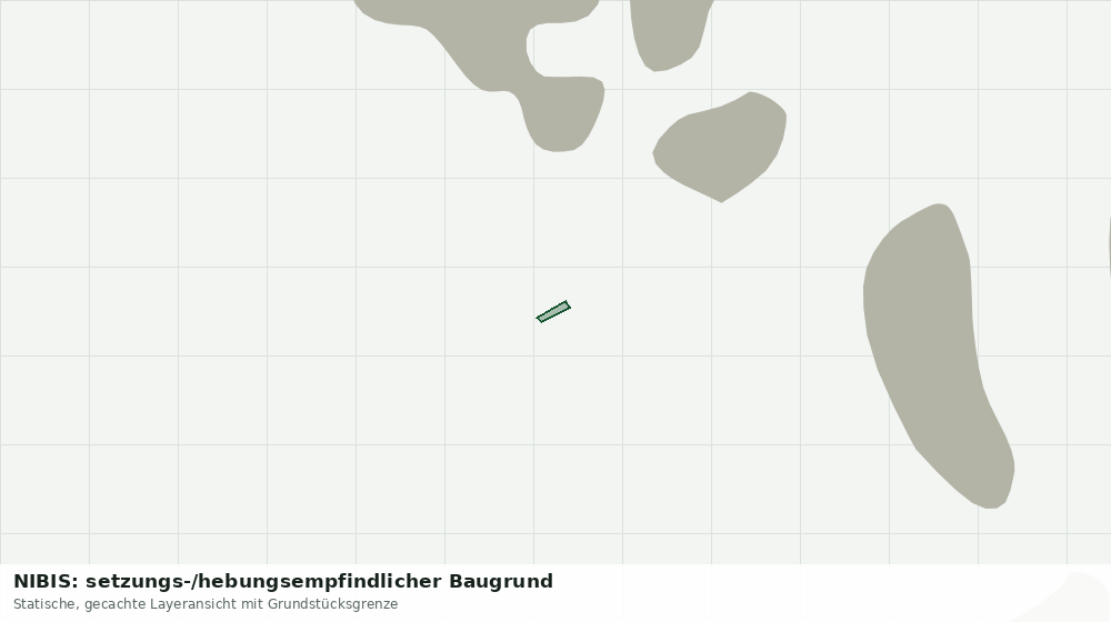 Statische Kartenansicht: NIBIS: setzungs-/hebungsempfindlicher Baugrund
