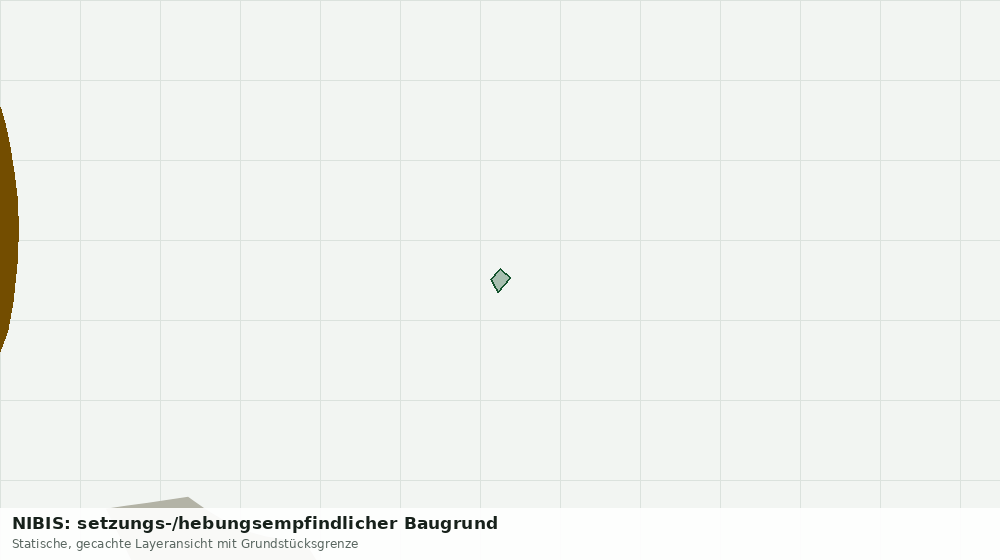 Statische Kartenansicht: NIBIS: setzungs-/hebungsempfindlicher Baugrund