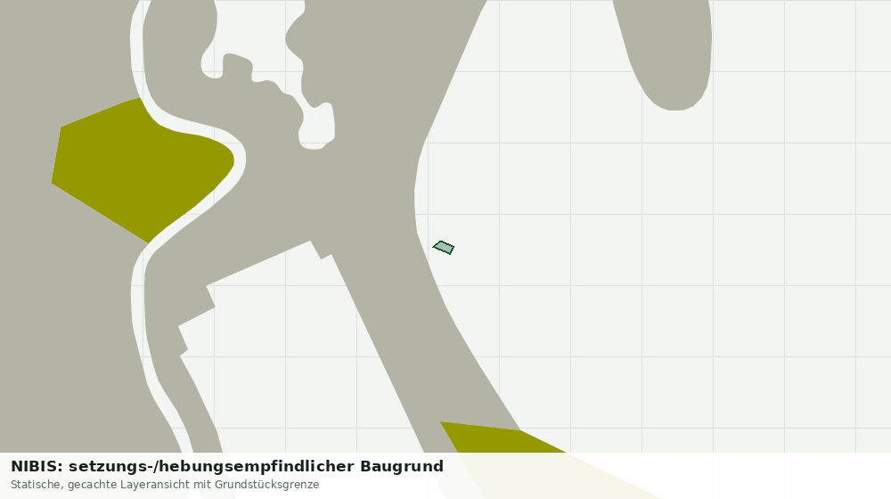 Statische Kartenansicht: NIBIS: setzungs-/hebungsempfindlicher Baugrund