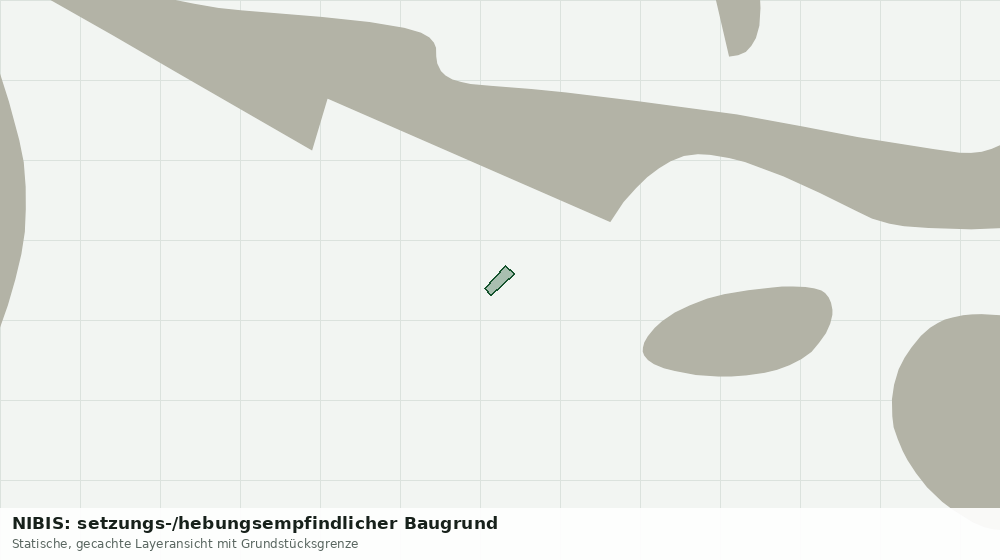Statische Kartenansicht: NIBIS: setzungs-/hebungsempfindlicher Baugrund