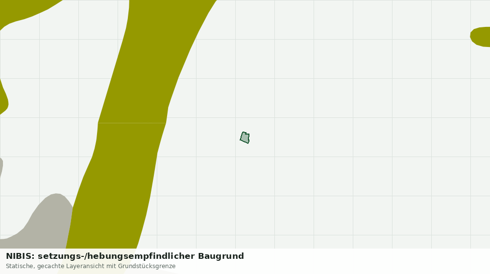 Statische Kartenansicht: NIBIS: setzungs-/hebungsempfindlicher Baugrund