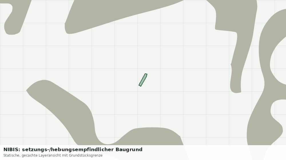 Statische Kartenansicht: NIBIS: setzungs-/hebungsempfindlicher Baugrund