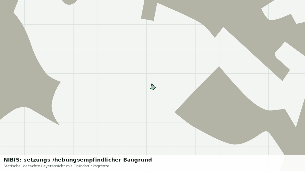 Statische Kartenansicht: NIBIS: setzungs-/hebungsempfindlicher Baugrund