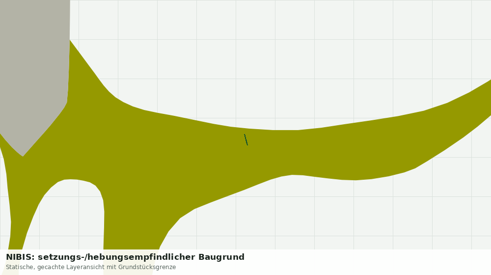 Statische Kartenansicht: NIBIS: setzungs-/hebungsempfindlicher Baugrund