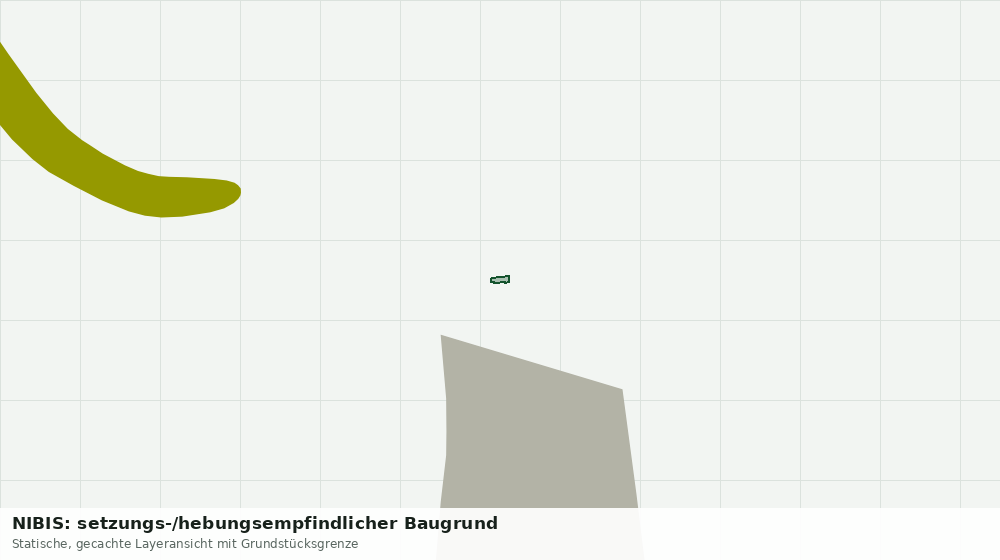 Statische Kartenansicht: NIBIS: setzungs-/hebungsempfindlicher Baugrund