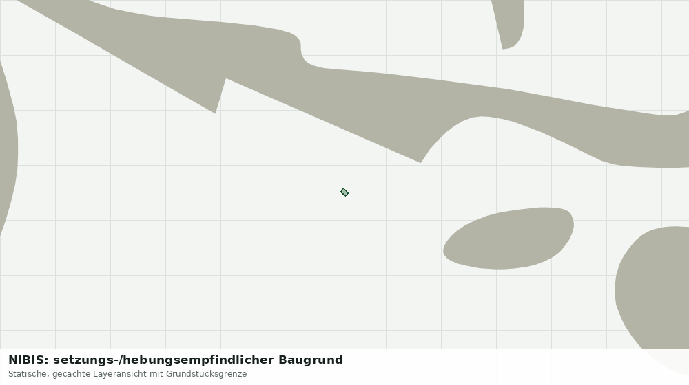 Statische Kartenansicht: NIBIS: setzungs-/hebungsempfindlicher Baugrund