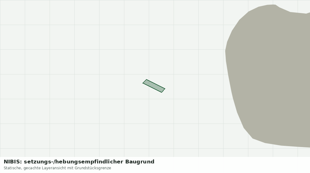 Statische Kartenansicht: NIBIS: setzungs-/hebungsempfindlicher Baugrund