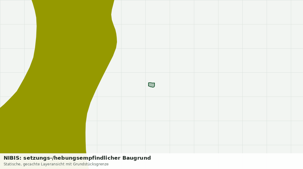 Statische Kartenansicht: NIBIS: setzungs-/hebungsempfindlicher Baugrund