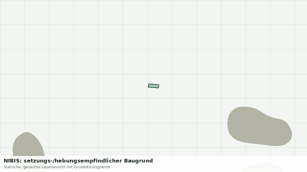 Statische Kartenansicht: NIBIS: setzungs-/hebungsempfindlicher Baugrund